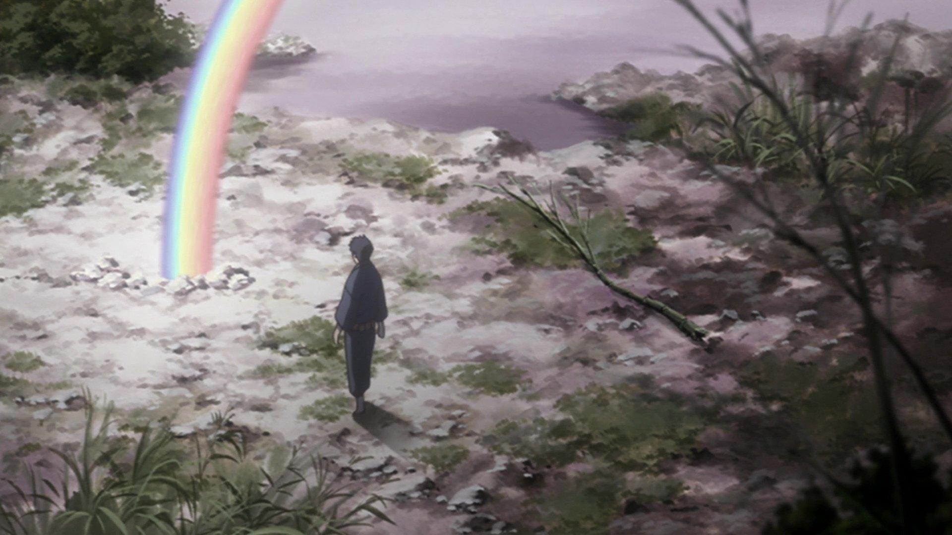 Still from Raindrops and Rainbows