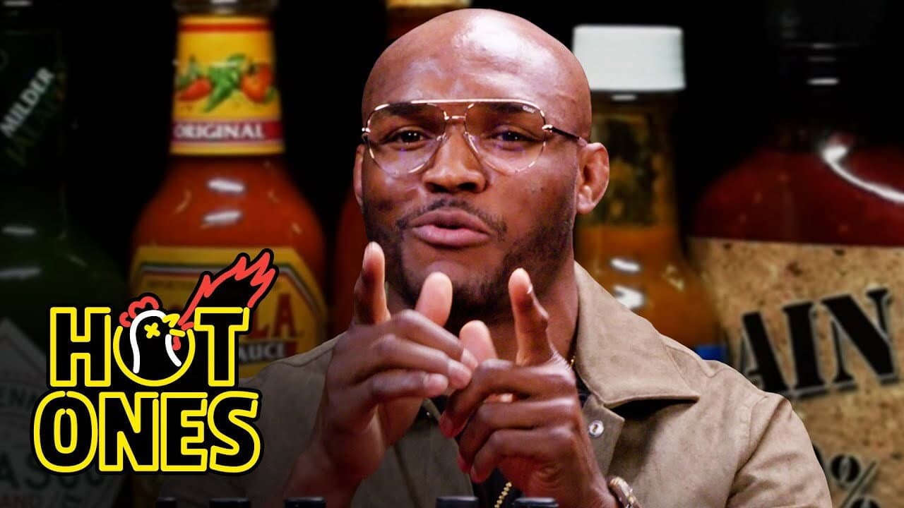 Still from Kamaru Usman Goes to the Mat Against Spicy Wings