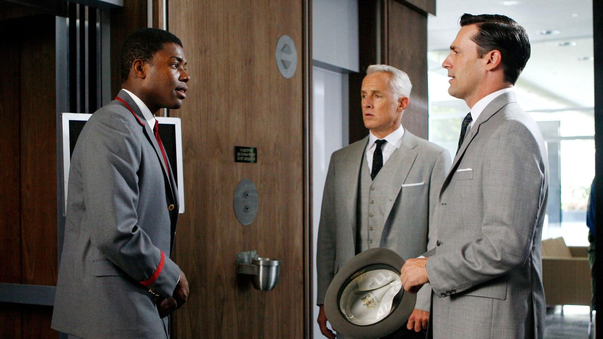 Still from Red in the Face