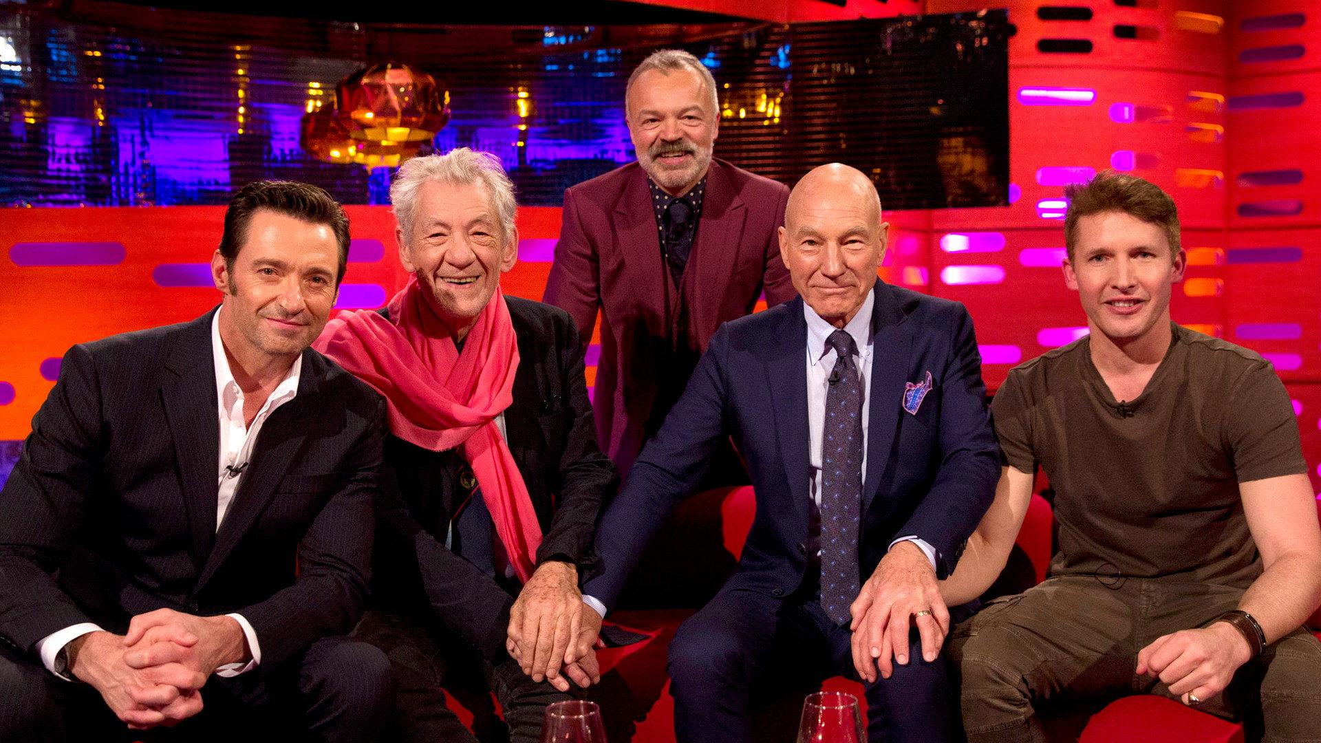 Still from Hugh Jackman, Sir Patrick Stewart