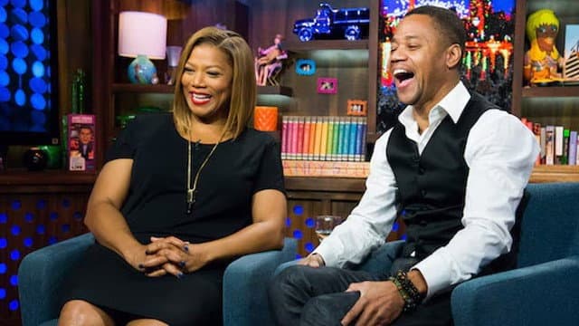 Still from Cuba Gooding Jr. & Queen Latifah