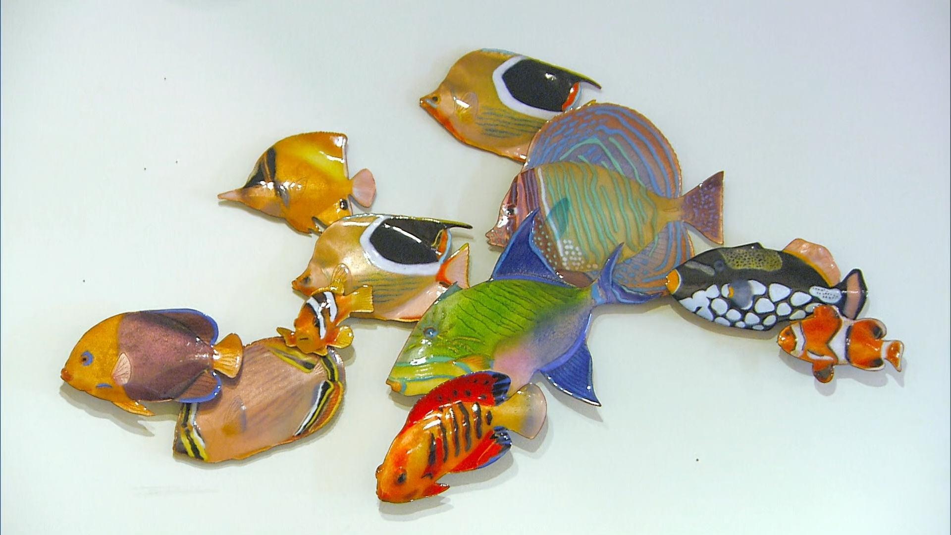 Still from Motorcycle Engines, Glass Enamel Sculptures, Hand-Made Paper, Vaulting Poles