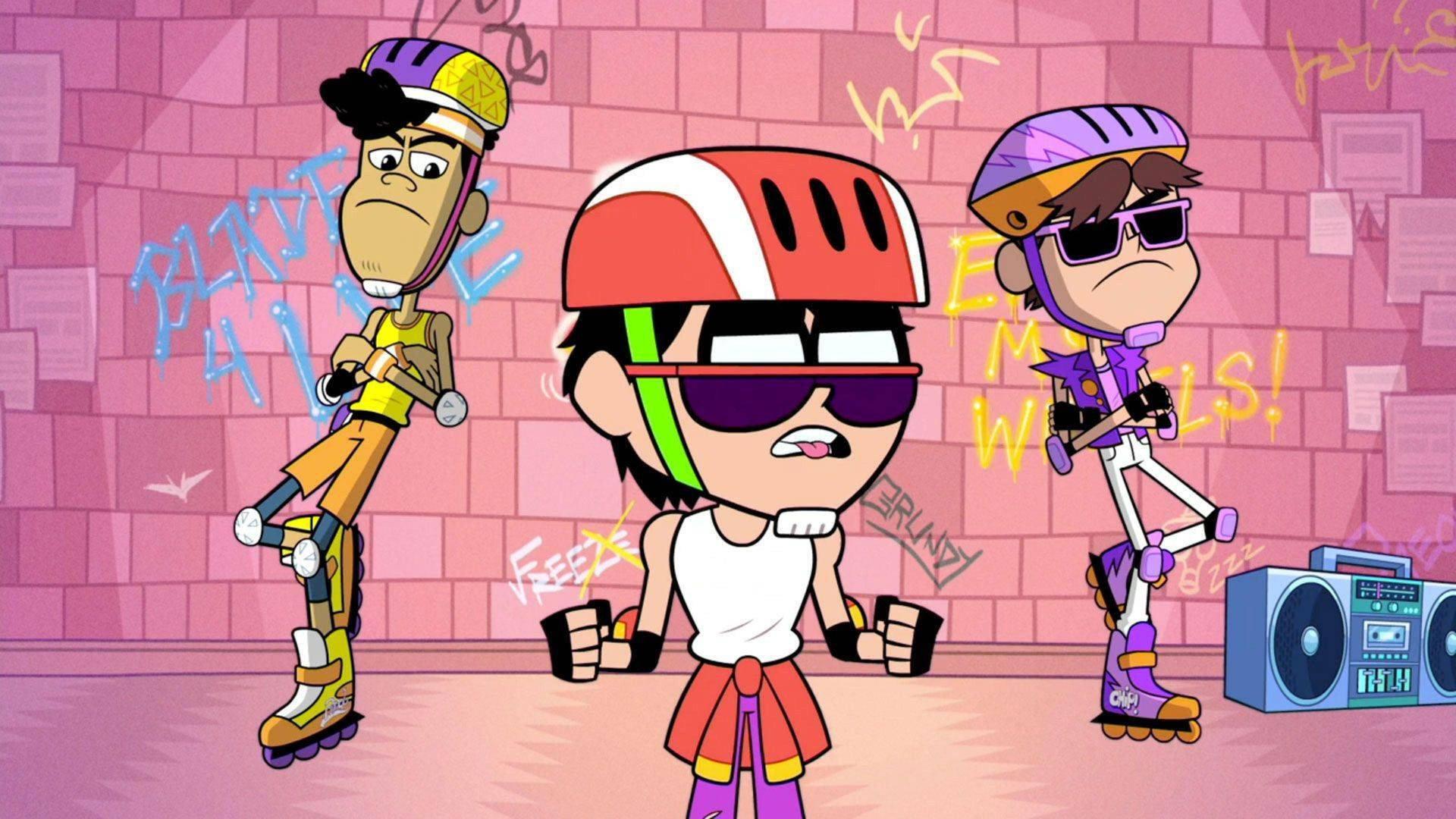 Still from Rad Dudes with Bad Tudes