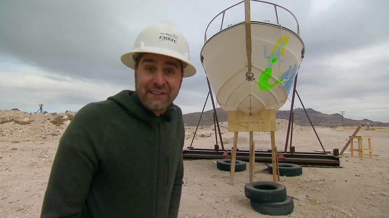 Still from Painting With Explosives/Bifurcated Boat