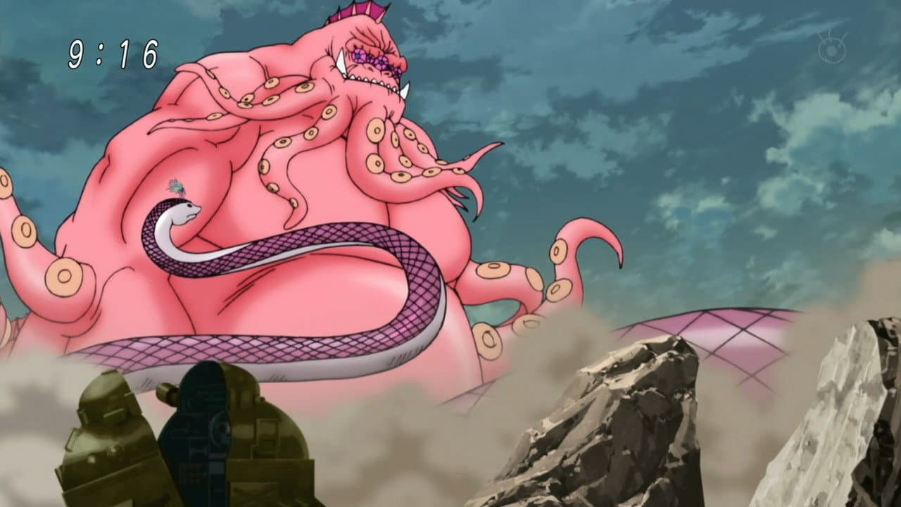 Still from Toriko, Coco, Sani, Zebra The Four Heavenly Kings' Storm of Attacks!!