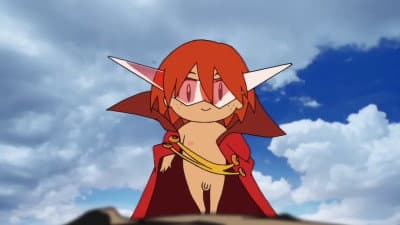 Still from Gurren Lagann Parallel Works 1-5: Rap is a Man's Soul! (Kamina's Theme)