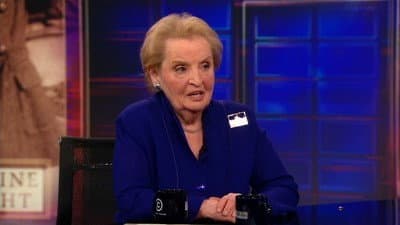 Still from Madeleine Albright