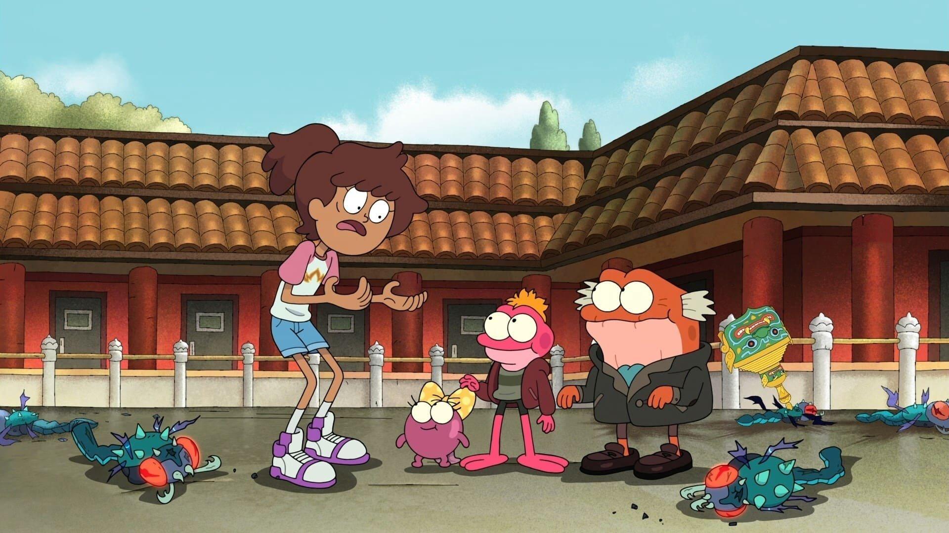 Still from Temple Frogs