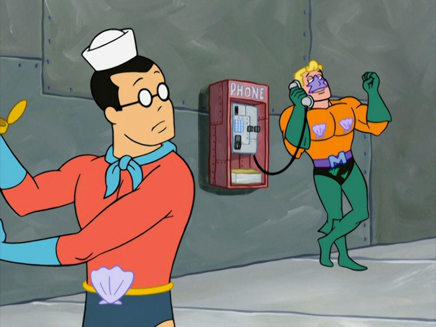 Still from Mermaid Man Begins