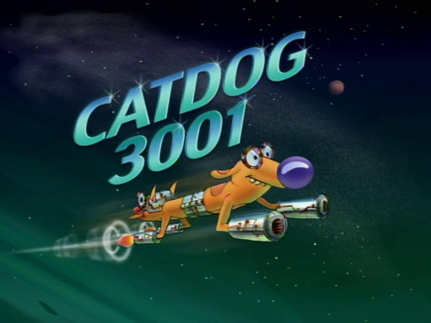 Still from CatDog 3001