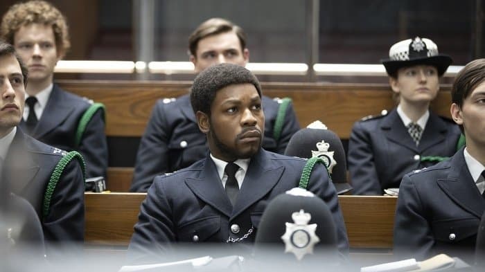Still from Red, White and Blue