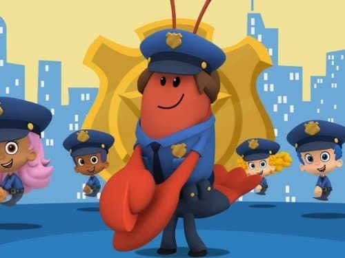 Still from The Police Cop-etition!