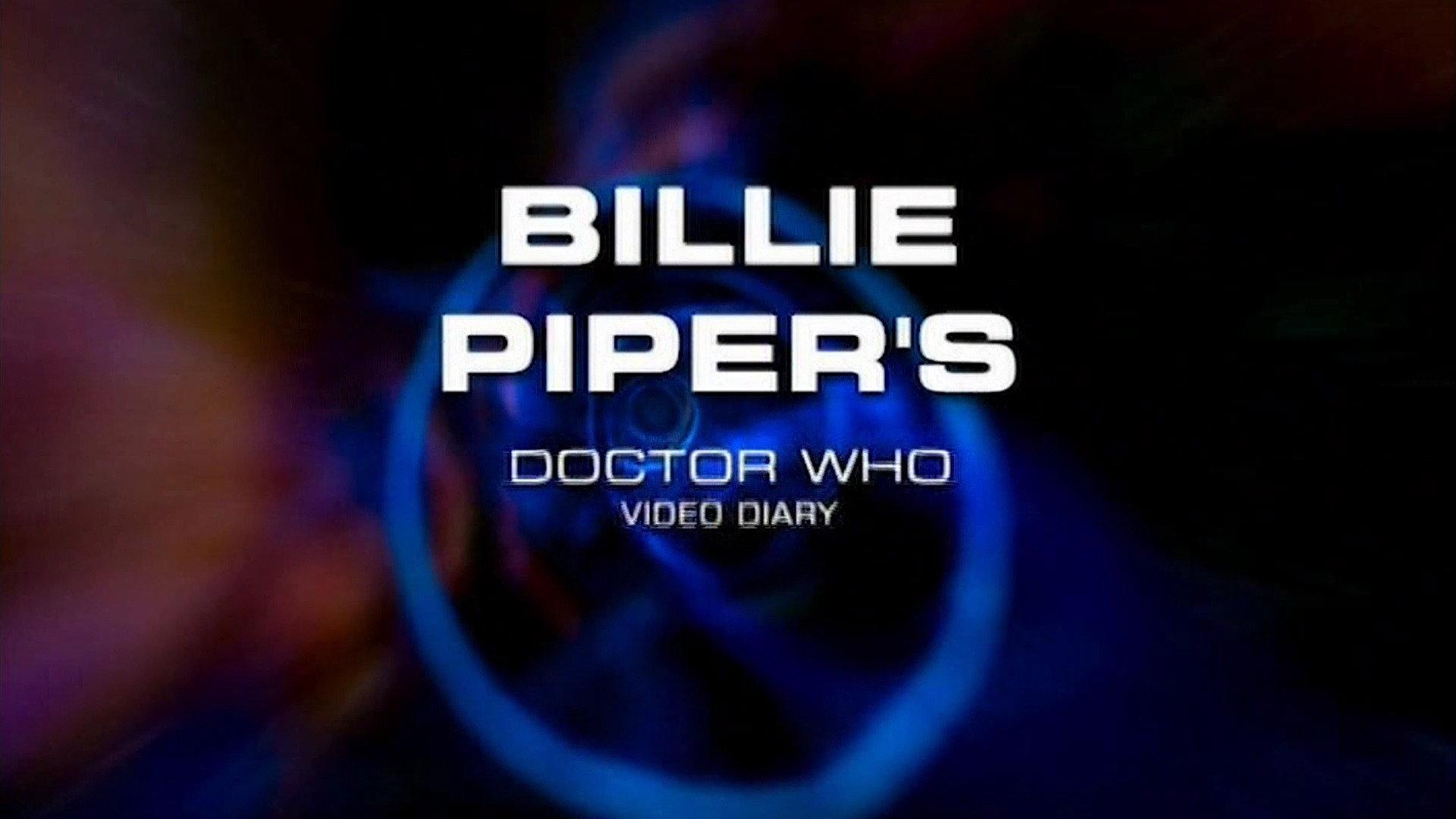Still from Billie Piper's Series 2 Video Diary