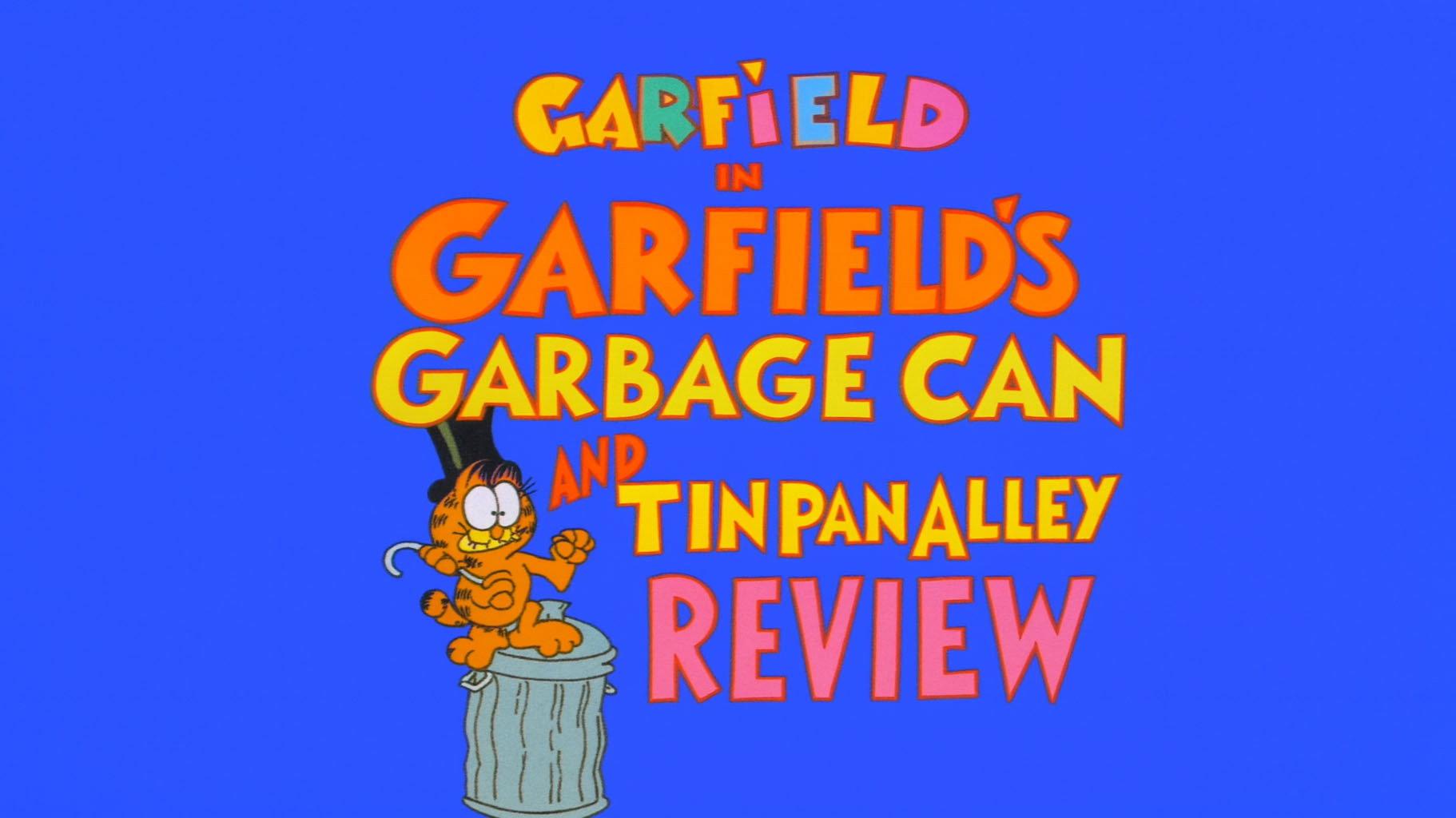 Still from Garfield's Garbage Can and Tin Pan Alley Revue