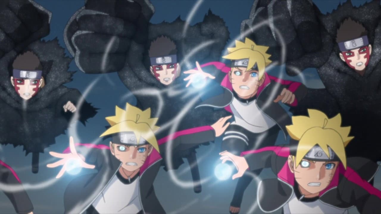 Still from Boruto and Shinki