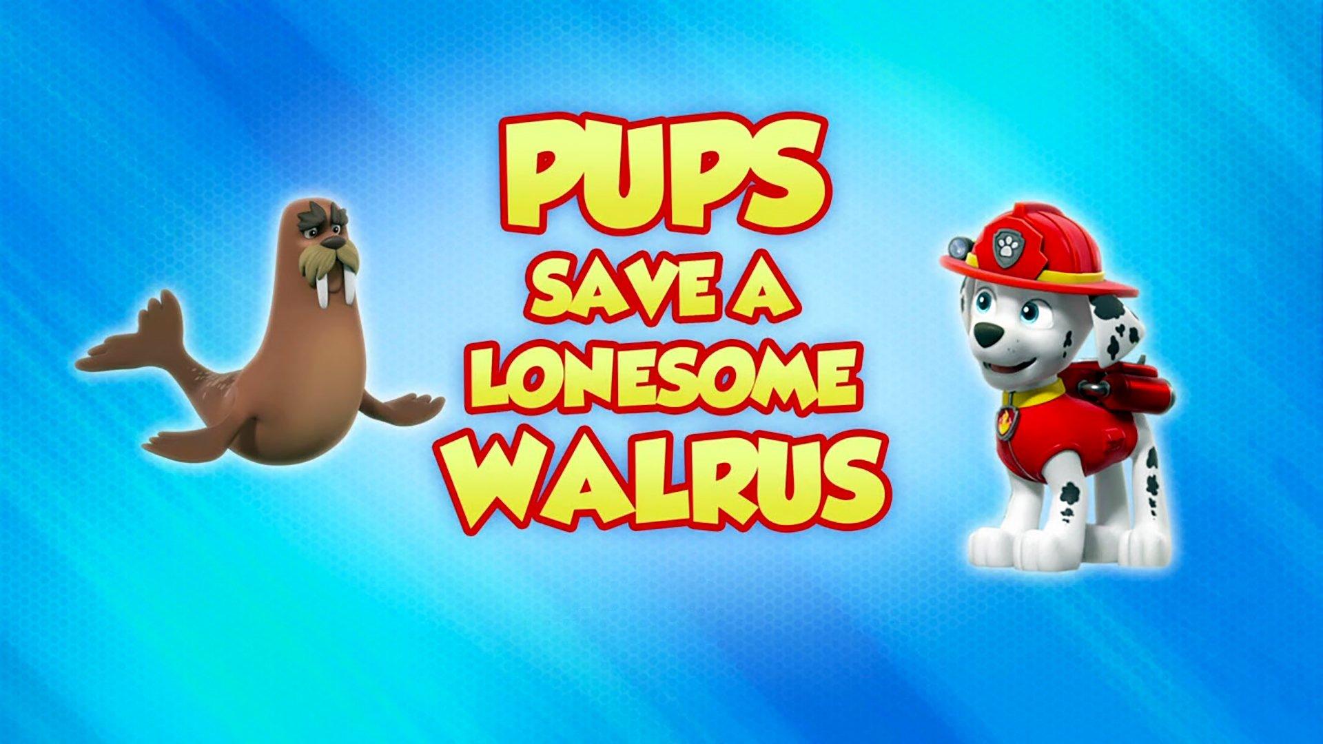 Still from Pups Save a Lonesome Walrus