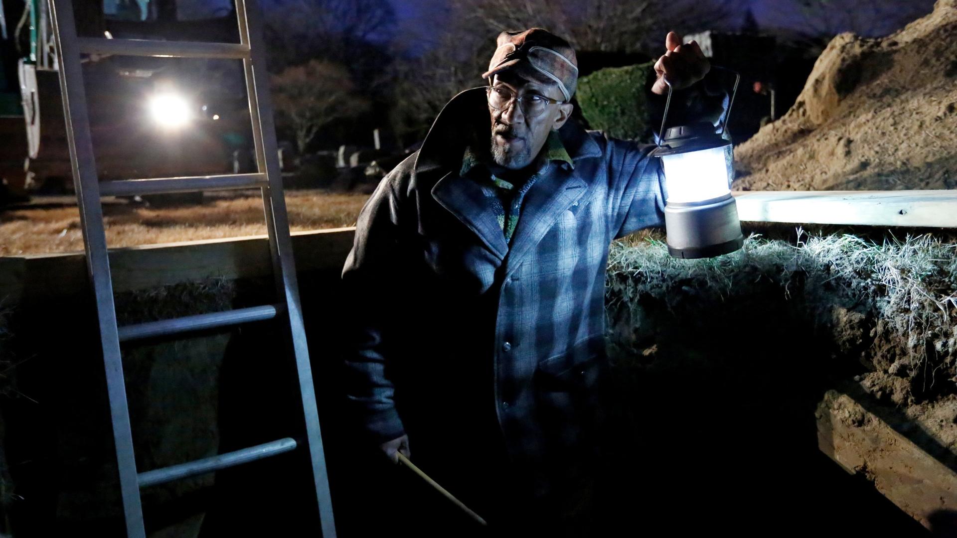 Still from The Caretaker