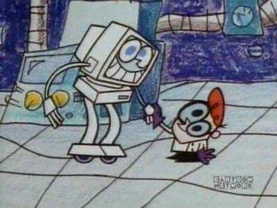 Still from Dexter and Computress Get Mandark!