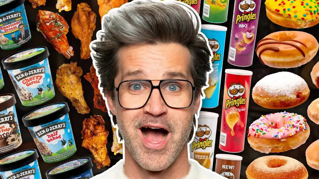 Still from We Tried EVERY Flavor (Gut Check Marathon)