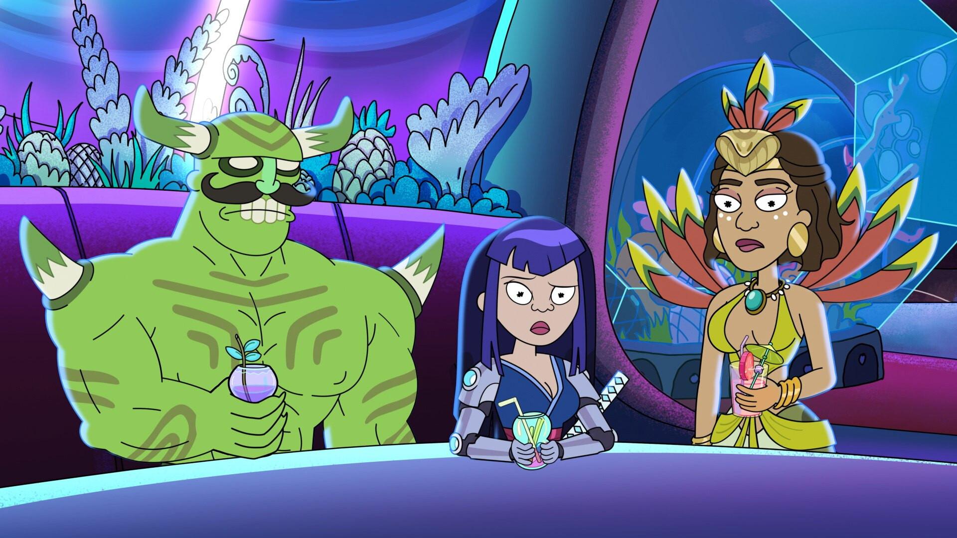 Still from Vindicators 2: Girl's Night