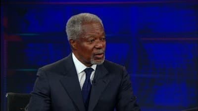 Still from Kofi Annan