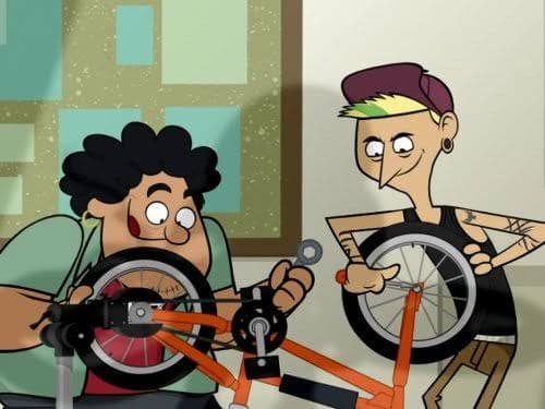 Still from Switching Gears