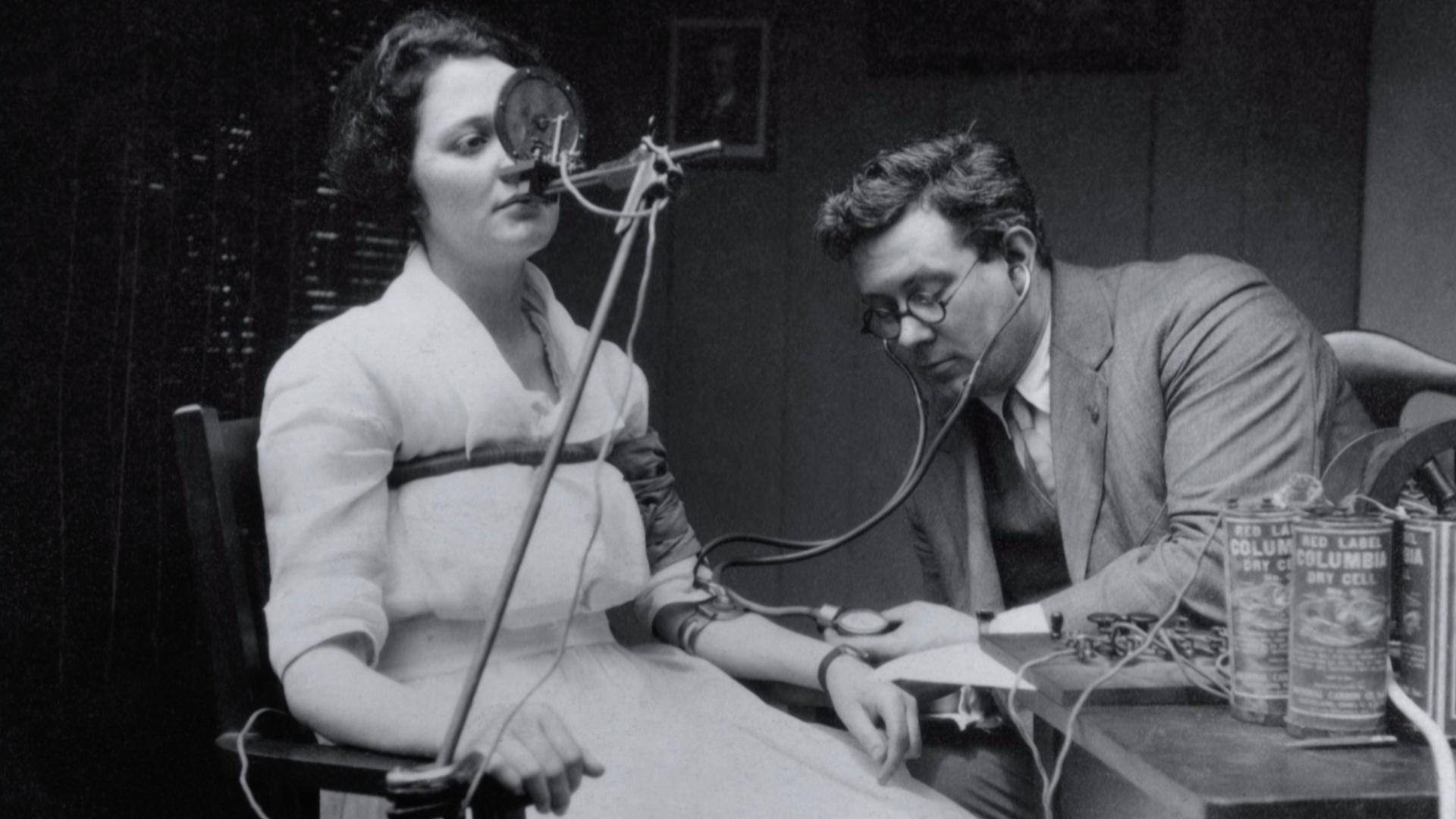 Still from The Lie Detector