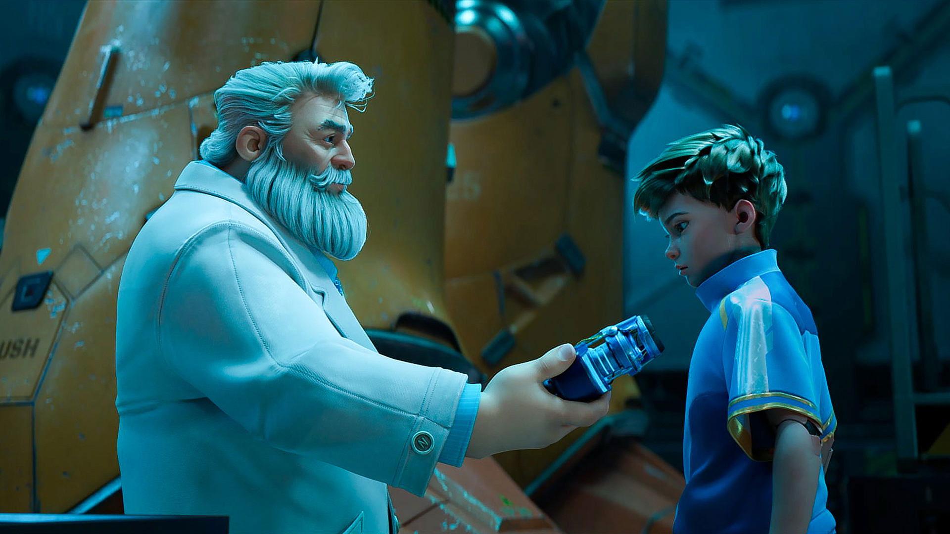 Still from Mega Man: Start