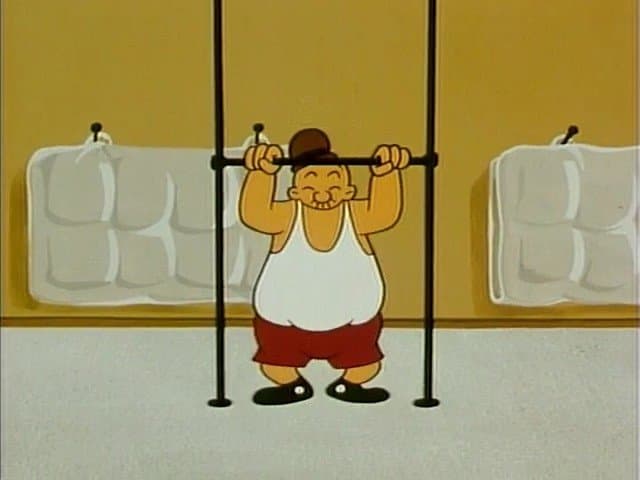 Still from Popeye's Pep-Up Emporium