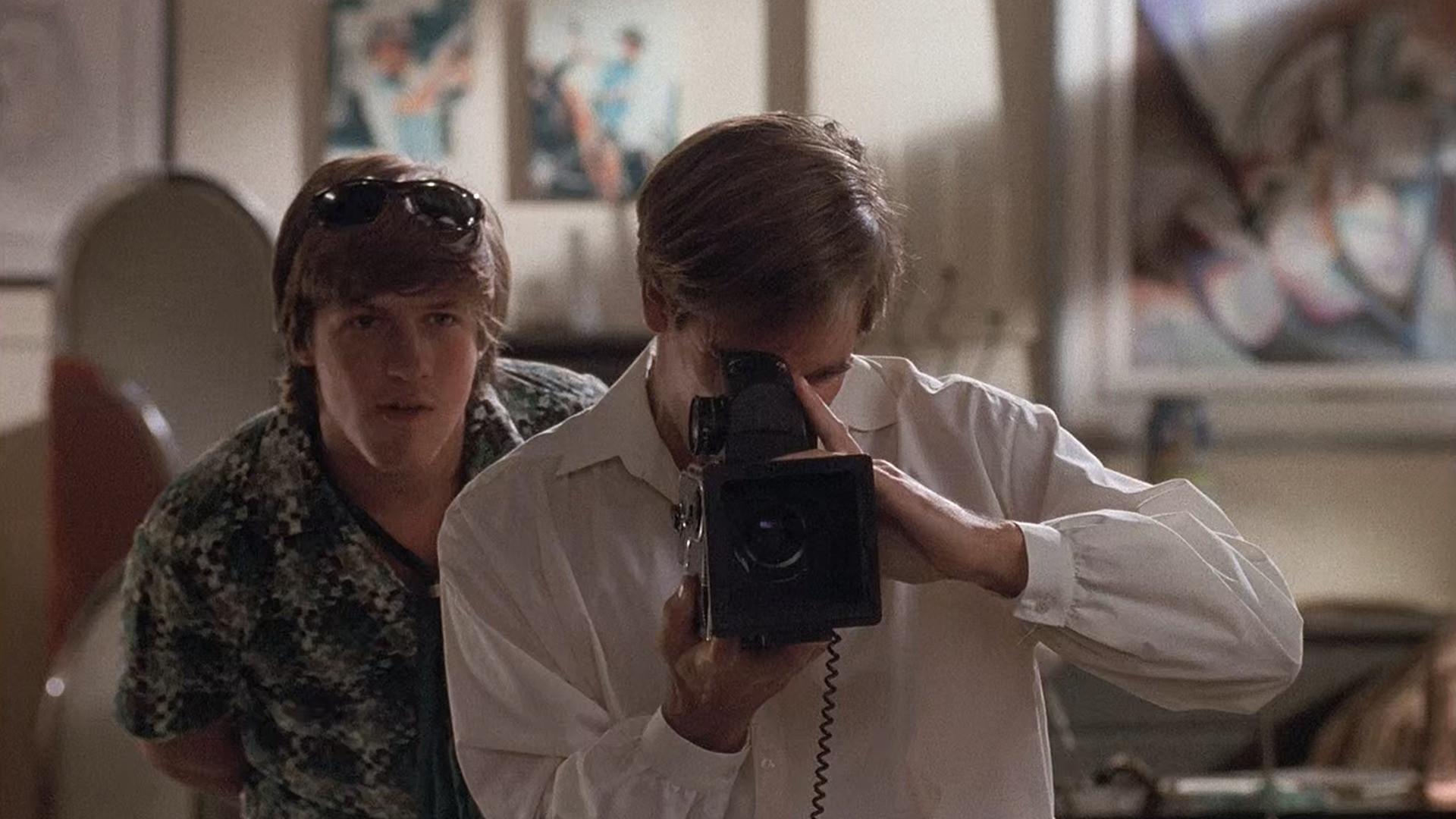 Still from One Strobe Over the Line