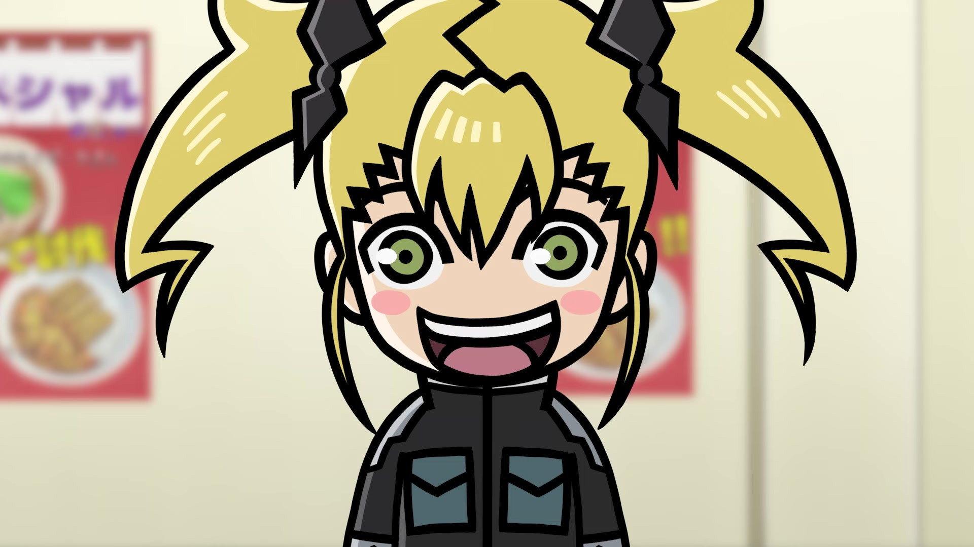 Still from Minute! Kaiju No. 8 #03: Girls Talk Operation!