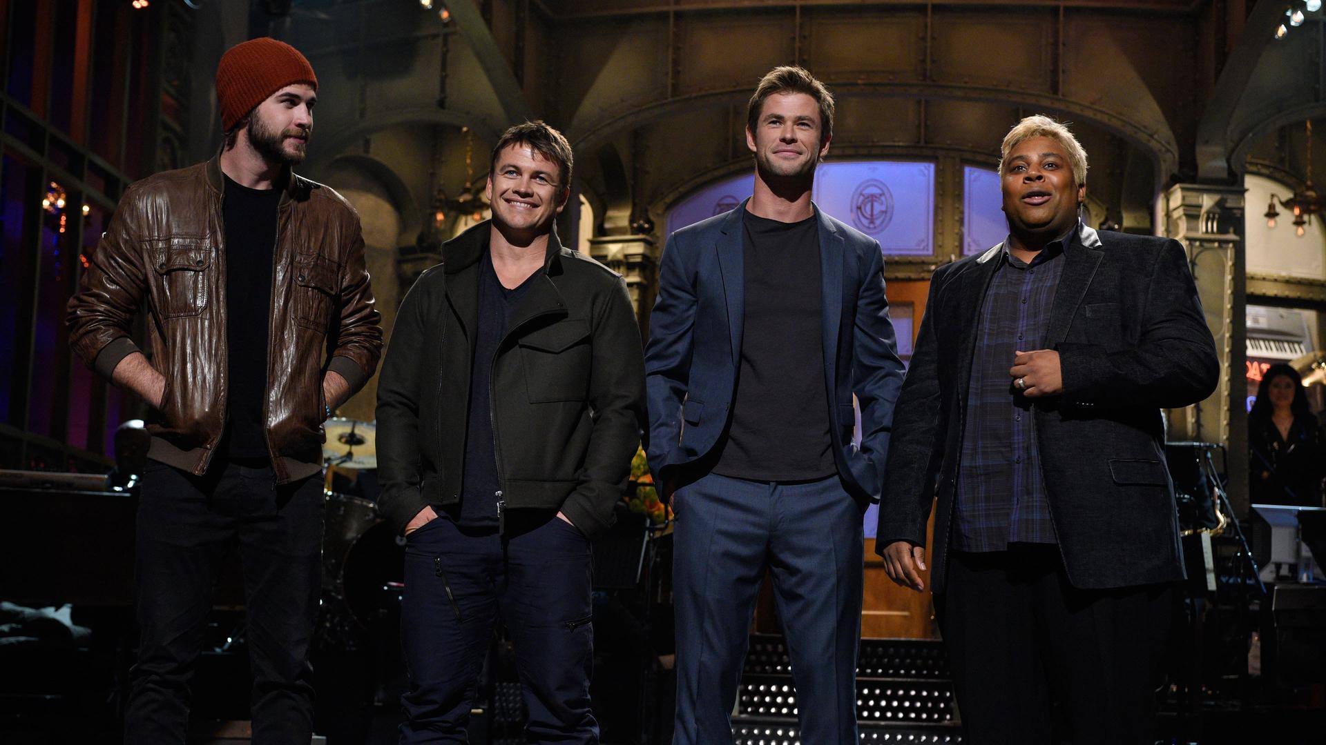 Still from Chris Hemsworth with Zac Brown Band