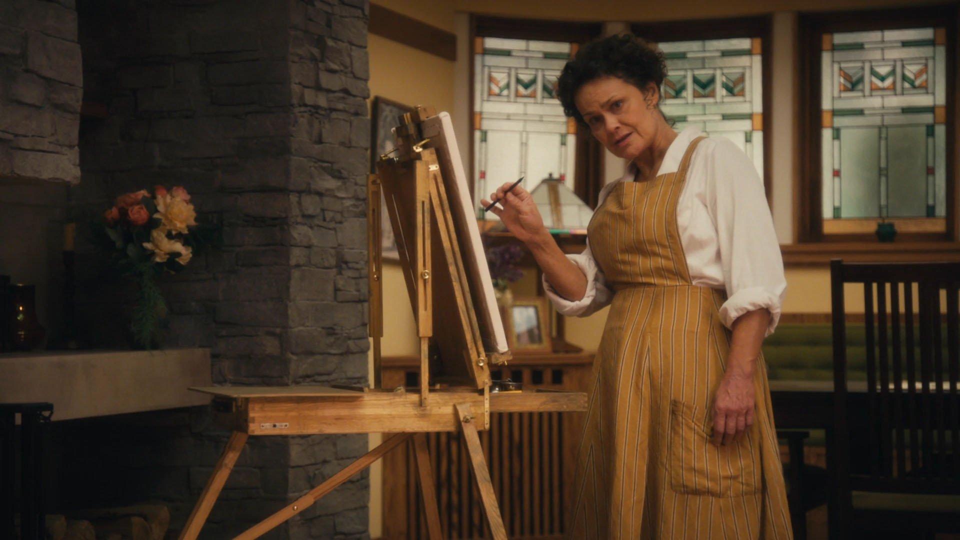 Still from Murdoch and the Mona Lisa