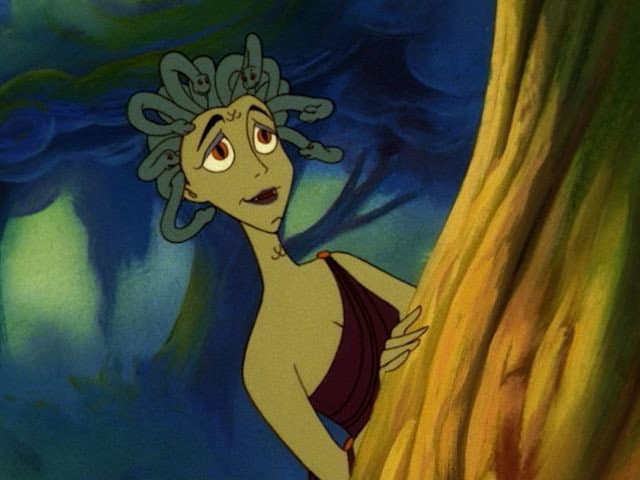 Still from Hercules and the Gorgon