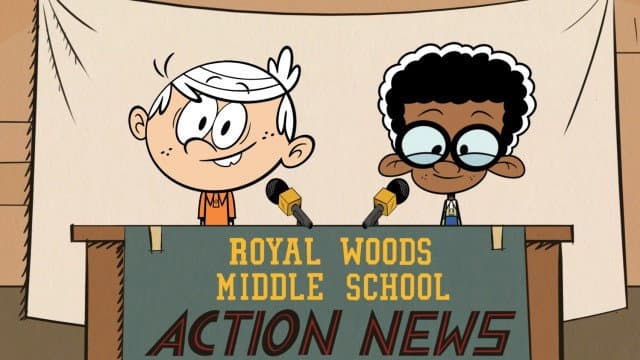 Still from The Loud House Super Sports Special