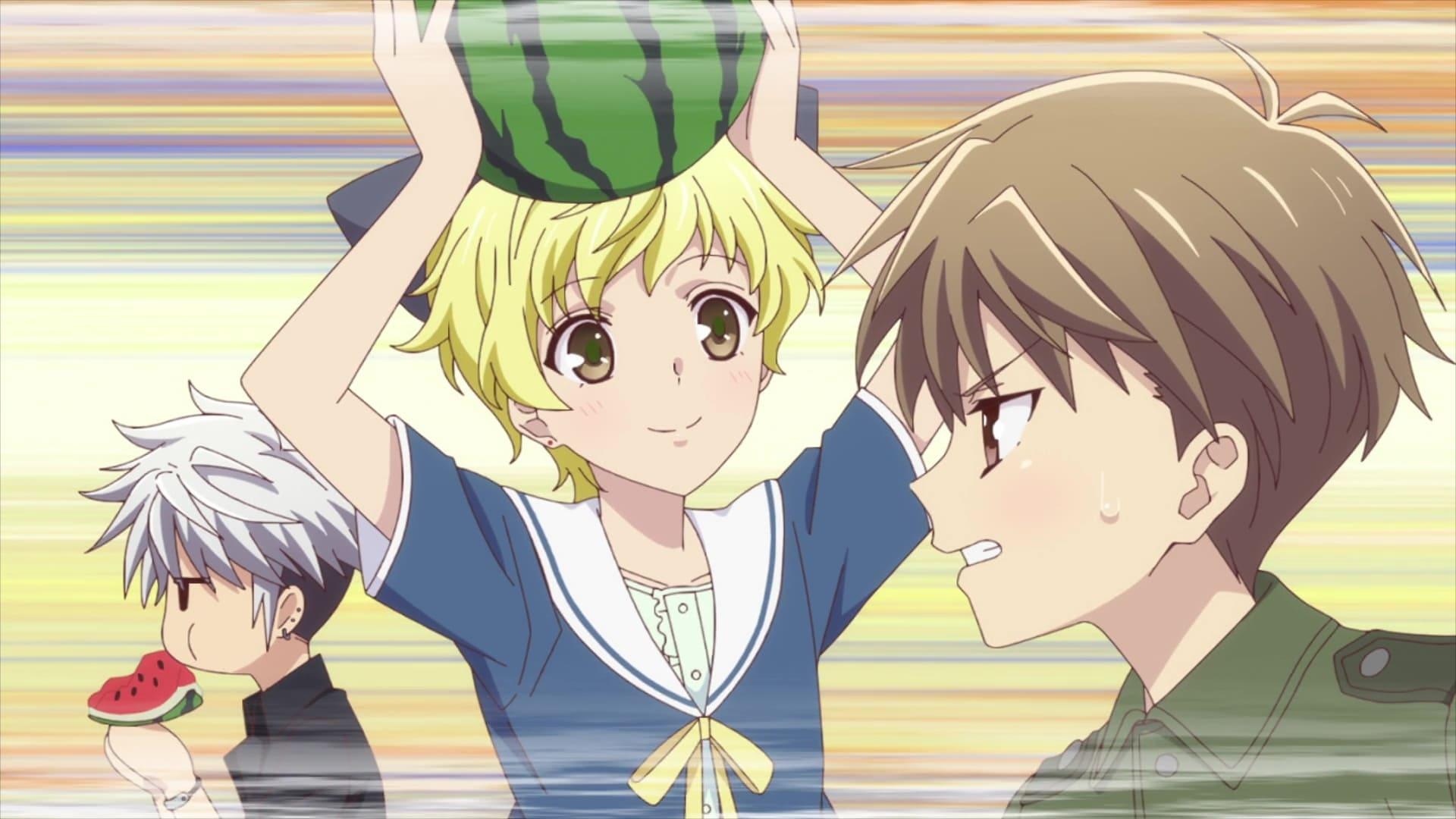 Still from Let's Start the Watermelon-Splitting Contest!