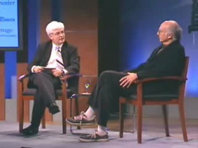 Still from Interviews: New York Times, with Larry David (Part 6)