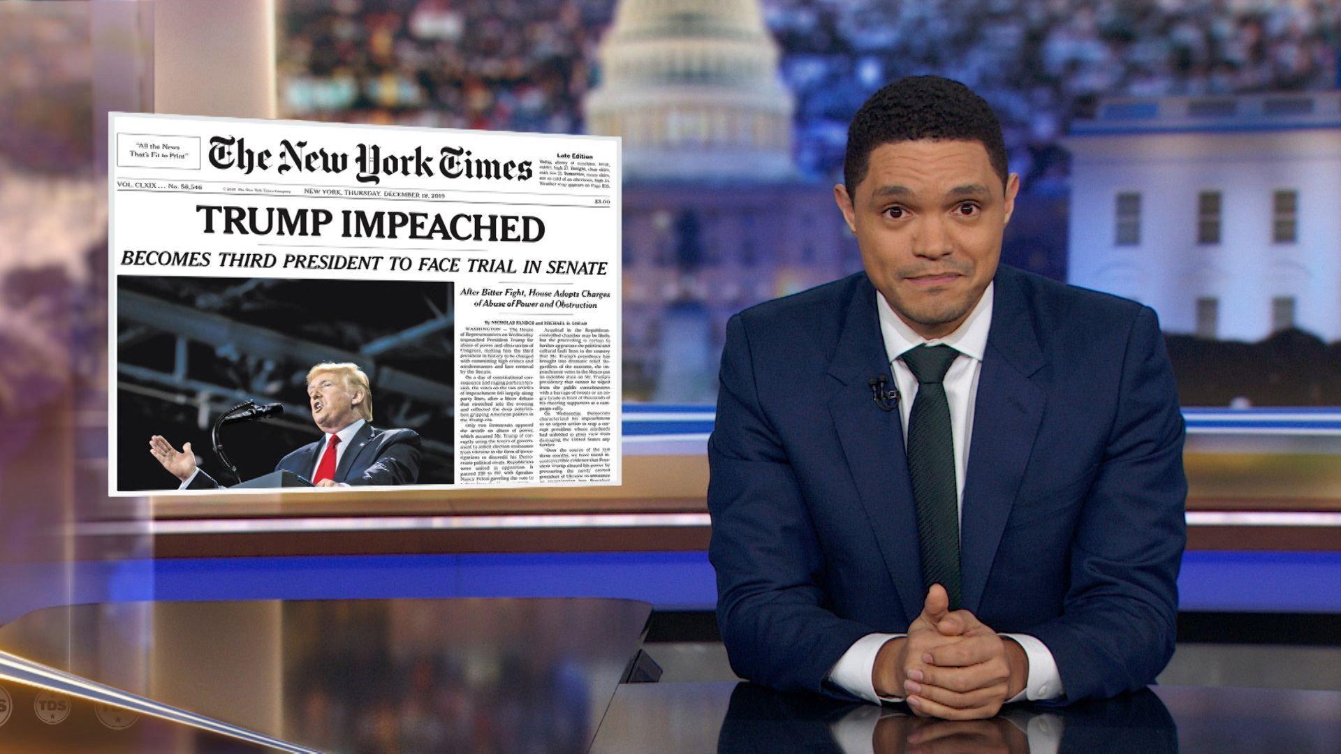 Still from December Democratic Debate Special
