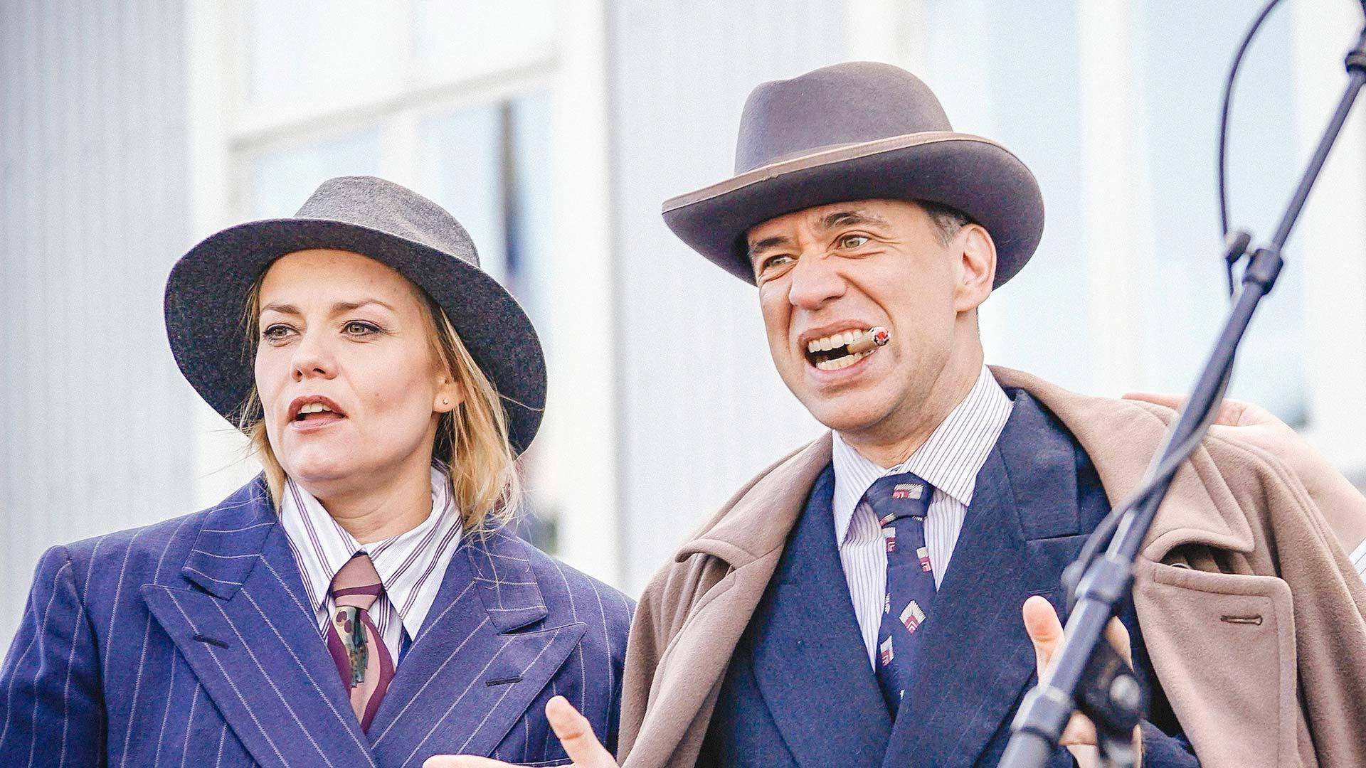Still from A Town, a Gangster, a Festival