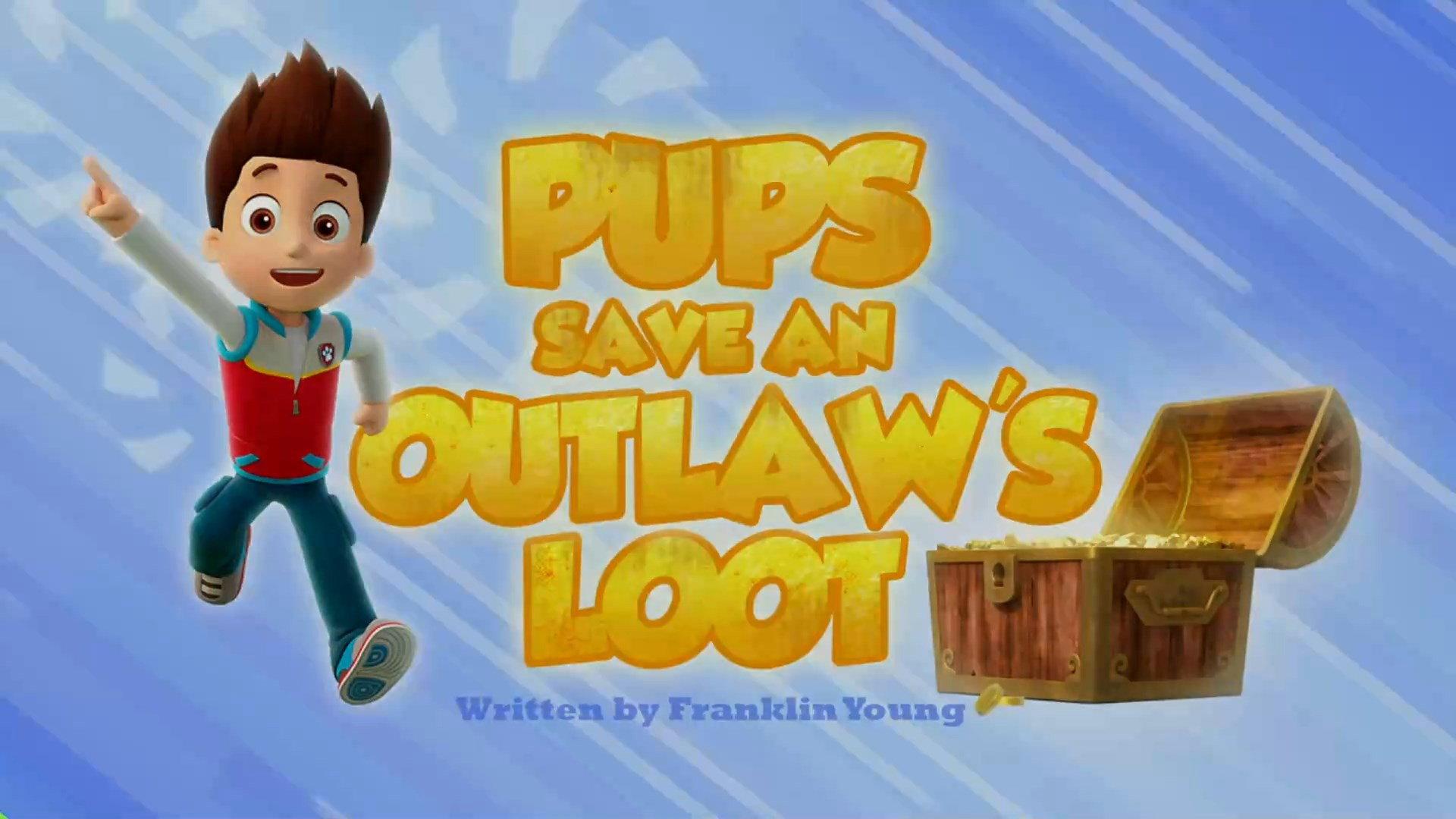 Still from Pups Save an Outlaw's Loot