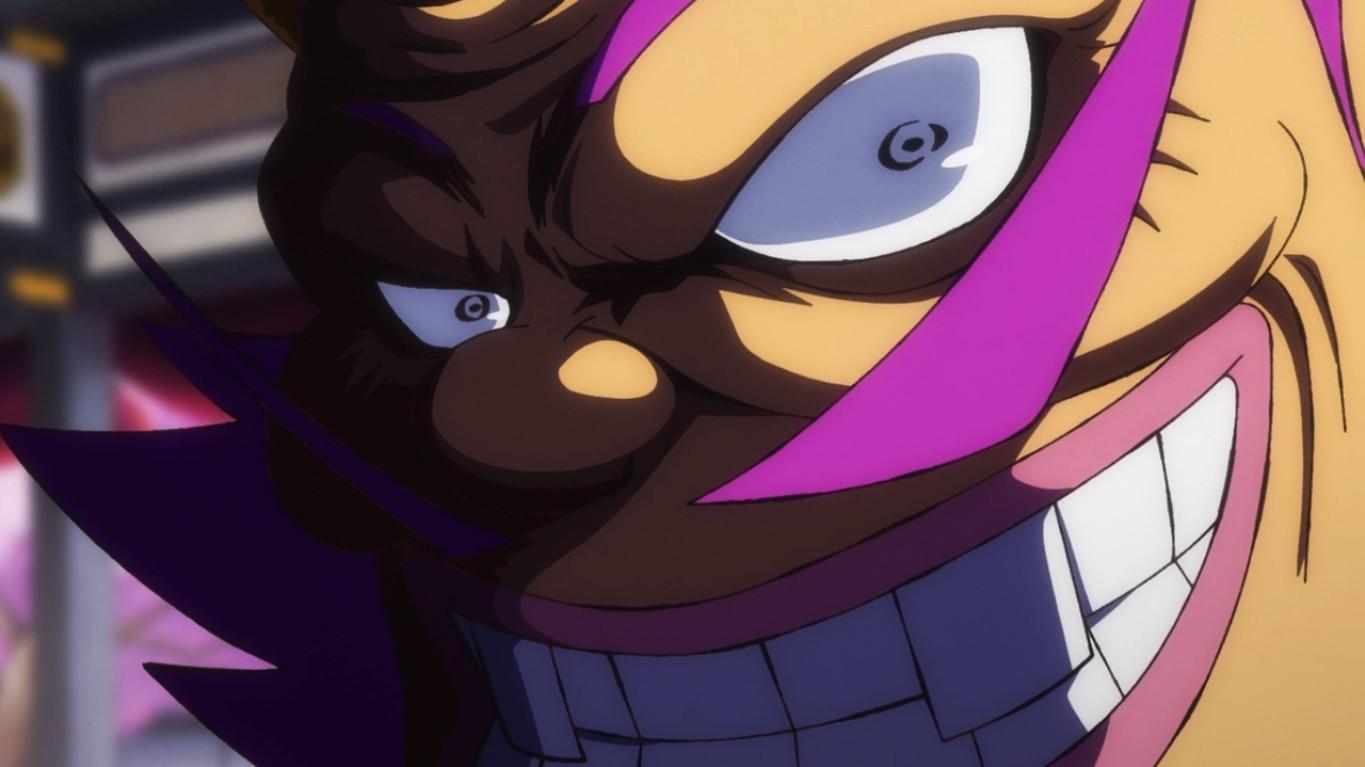 Still from A State of Emergency! Big Mom Closes in!