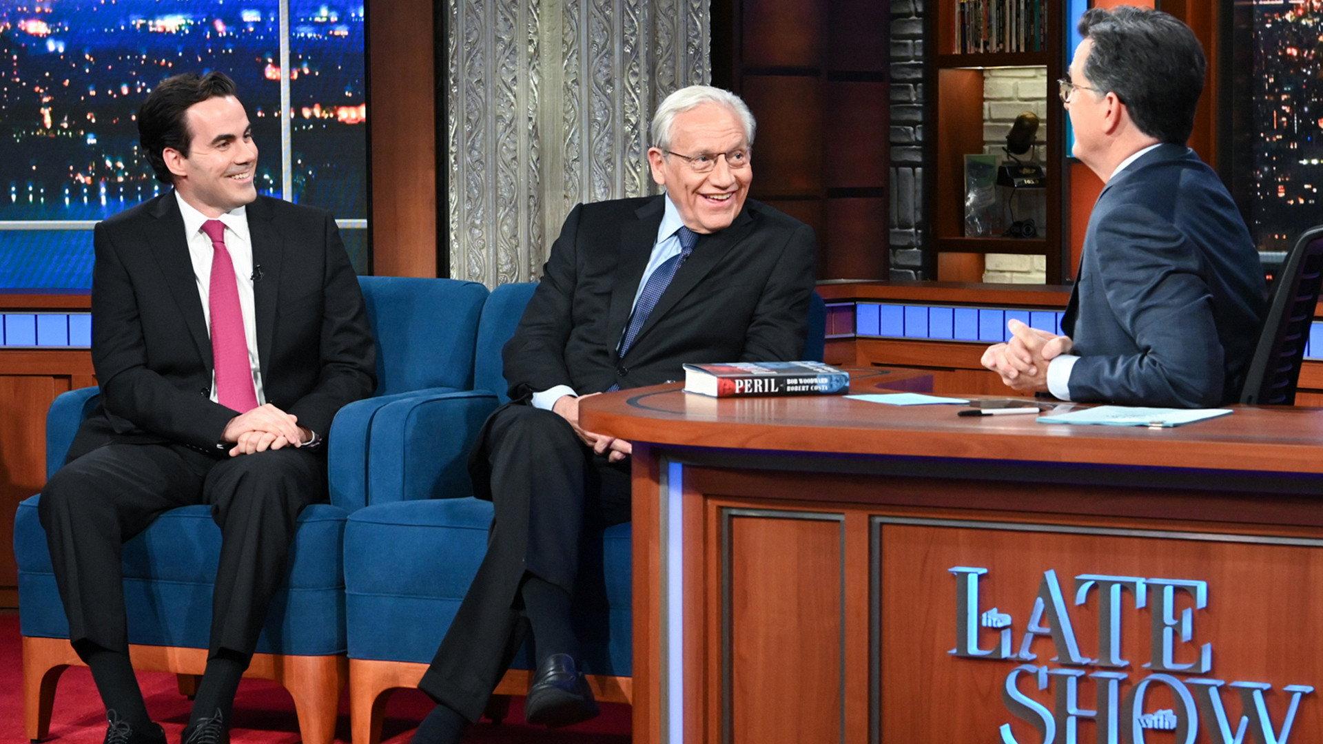 Still from Bob Woodward, Robert Costa, Leon Bridges