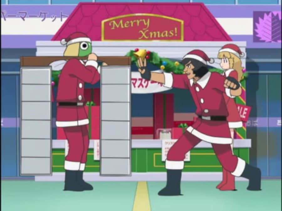 Still from Keroro: Operation Christmas / Keroro: Taking Charge of Year-end Housecleaning