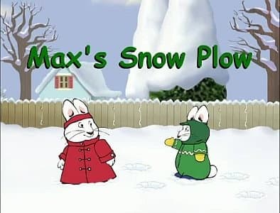 Still from Max's Snow Plow