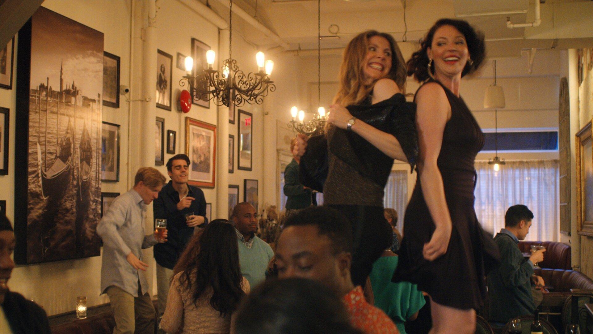 Still from Dancing Queens