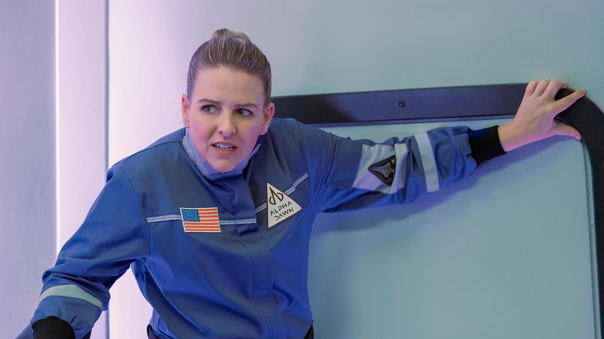 Still from Brooke, and We Are Not Joking, Goes to Space