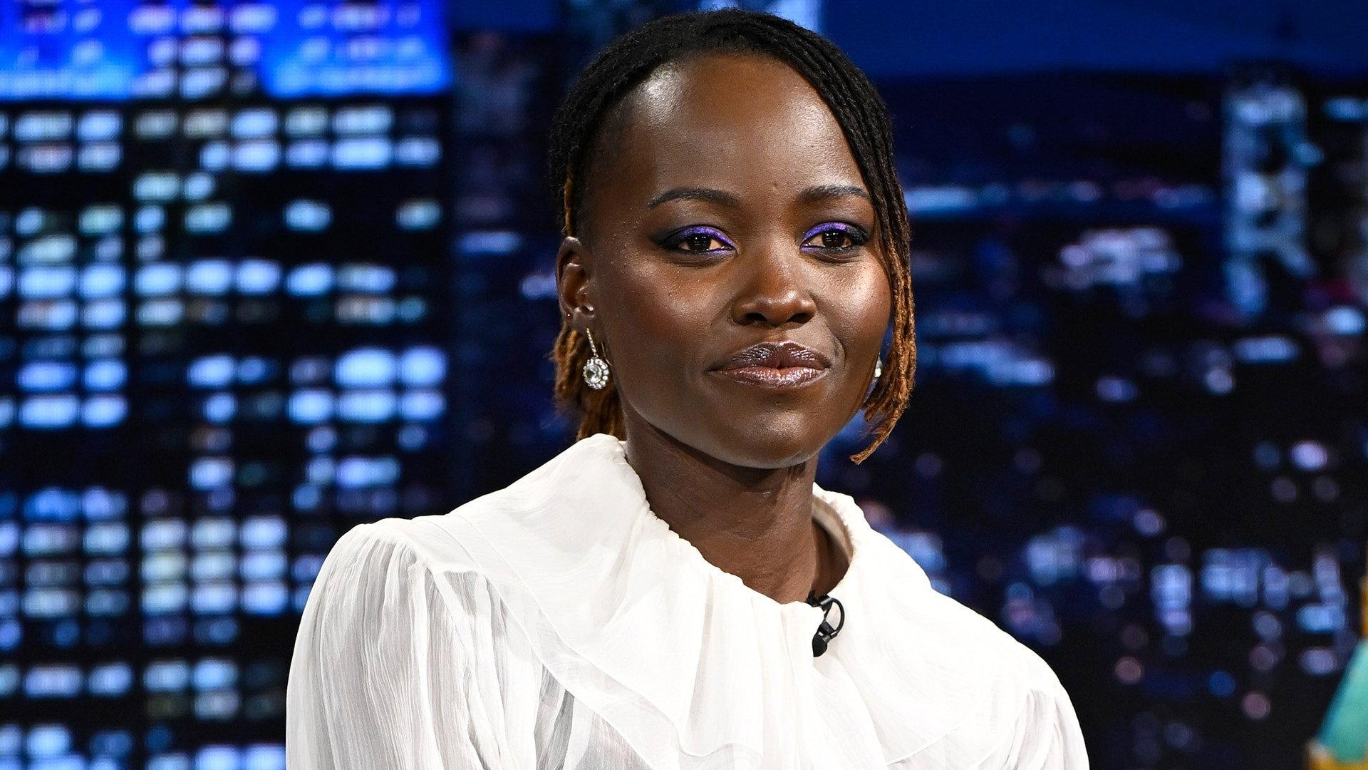 Still from Lupita Nyong'o, J Balvin, J Balvin & Gilberto Santa Rosa