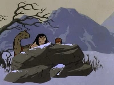 Still from The Mighty Snow Creature