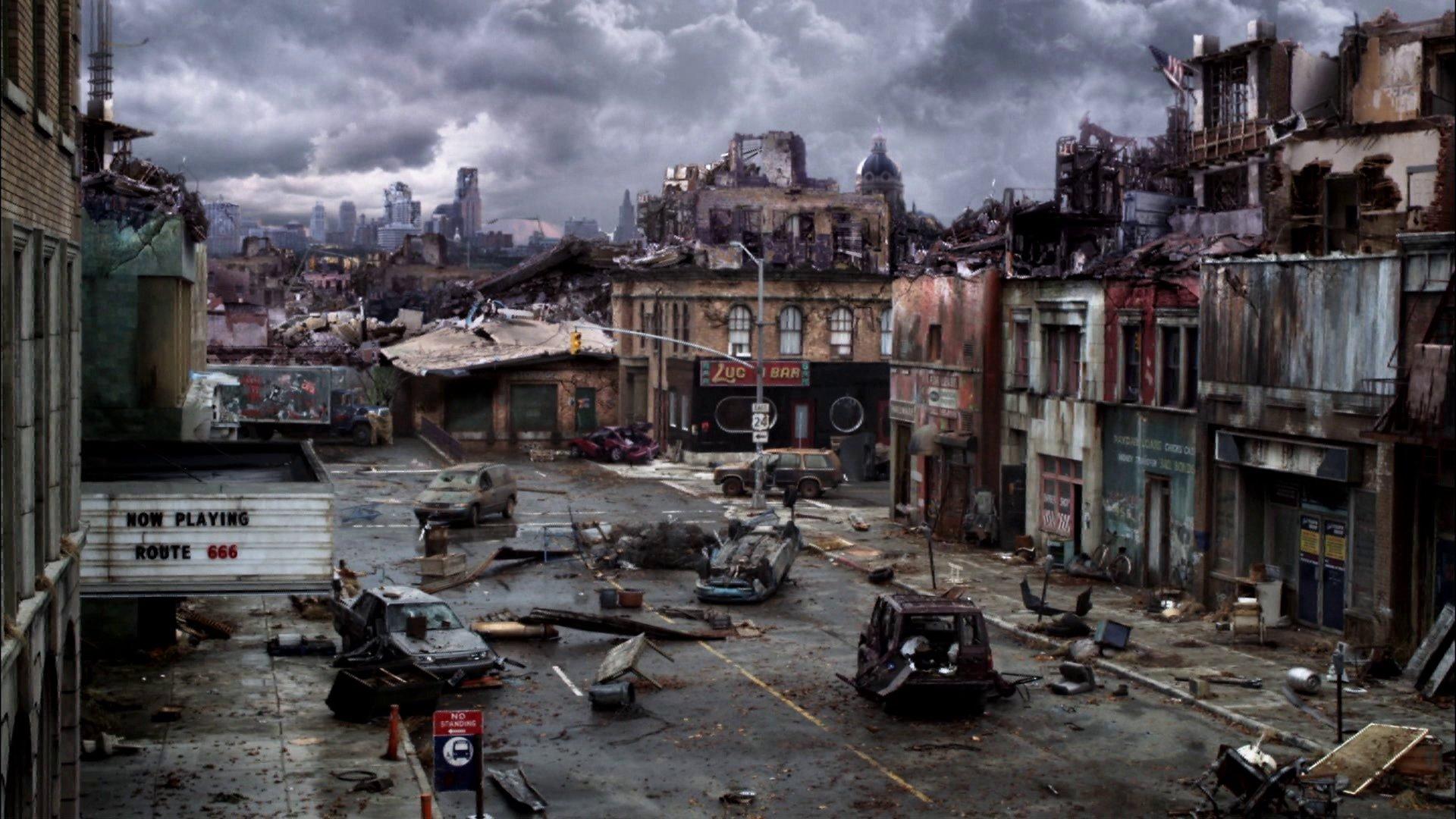 Still from The End