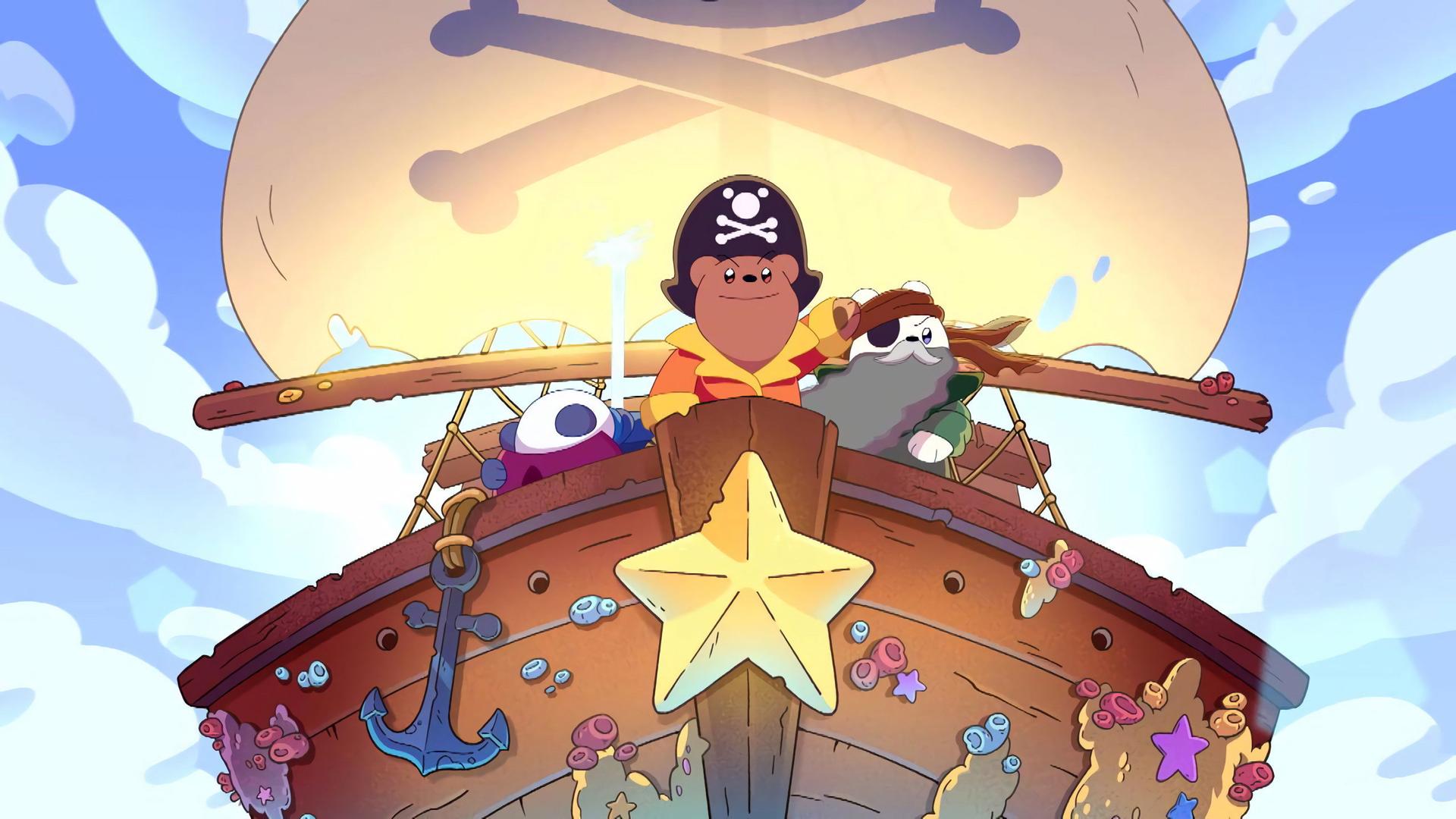 Still from The Pirate Parrot Polly